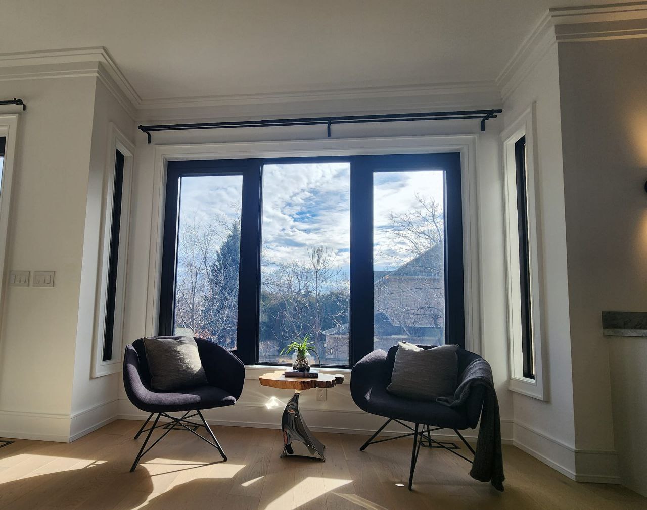 Second floor hallway and landing area